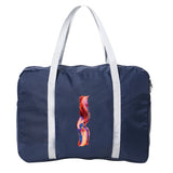 Foldable Duffle Bag Large Capacity Portable Travel Bag Letter Printed
