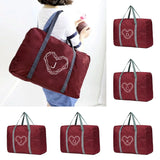 Unisex Foldable Travel Bag Handbags Organizer Large Capacity Portable Luggage