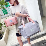 Women Duffle Shoulder Bag Multi-functional Sports Storage