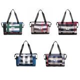 Women's Travel Bag Weekender Overnight Shoulder Gym Tote Wet Dry Separation