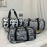 Large Capacity Waterproof Duffle Shoulder Bags with Shoe Compartment