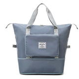 Waterproof Foldable Duffle Bag Large Capacity Travel Tote Shoulder Bag