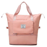 Waterproof Foldable Duffle Bag Large Capacity Travel Tote Shoulder Bag