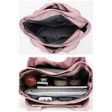 Waterproof Tote Bag Sports Yoga Gym Shoulder Bag Women Handbags