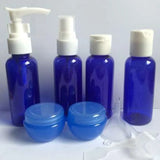 Travel Bottles Set Mini Makeup Cosmetic Refillable Plastic Pressing Spray Bottle