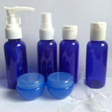 Travel Bottles Set Mini Makeup Cosmetic Refillable Plastic Pressing Spray Bottle