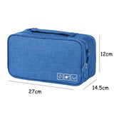 Travel Bra/Underwear/Sock/Lingerie Bag Storage Organizer