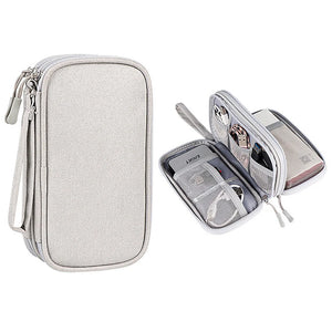 Travel Cable Organizer Bag Pouch Electronics Accessories Carry Case Waterproof