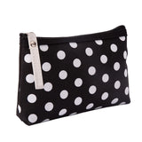 Travel Canvas Storage Bag Polka Dots Sunscreen Organizer