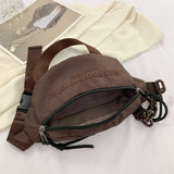 Women's Canvas Waist Bag Waterproof Fanny Pack