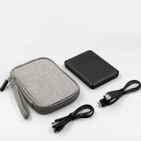 Travel Digital Case Power Bank USB Cable Electronics Bag