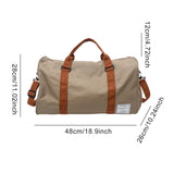 Lightweight Travel Duffel Bag Gym Tote Waterproof Shoulder Weekender