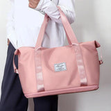 Waterproof Gym Duffel Bag Dry Wet Separation Large Capacity Workout Bag