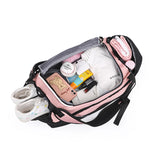 Unisex Fitness Gym Bag with Shoe Compartment & Wet Pocket
