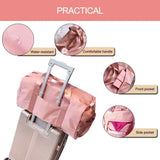 Travel Duffel Bag with Wet Pocket Shoes Handbag Beach Shoulder Bag Crossbody Bag