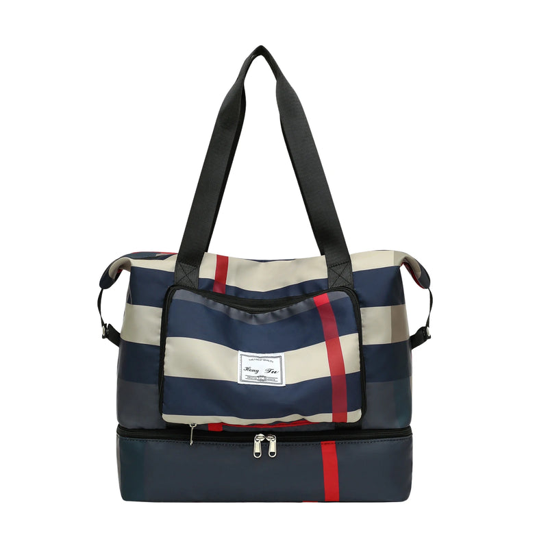 Women's Travel Duffle Bag Gym Weekender Carry On Tote with Luggage Sleeve