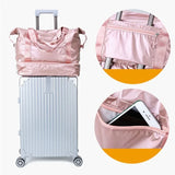 PINK Gym Bag Dry Wet Separation Yoga Bag Multifunction Handbags