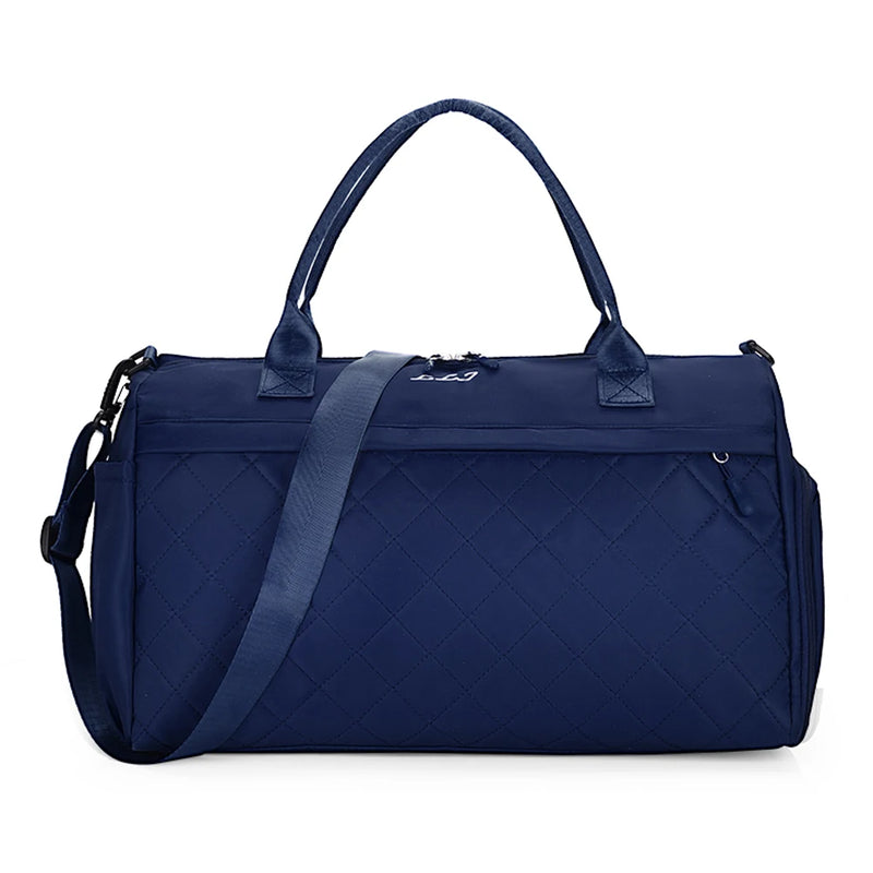 Large Capacity Gym Bag Solid Yoga Storage Bag Oxford for Fitness Swimming