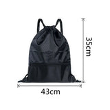 Travel Home Drawstring Backpack Cinch Sack Gym Tote Bag School Sport Pack