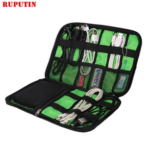Travel Insert Bag Portable Cable Storage Waterproof Shockproof Organizer Bag