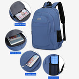 Travel Laptop Backpack Water Resistant College Bag for Men Women