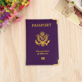 Travel Leather Passport Cover for Women Girls, US Passport Case Protector