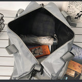 Nylon Gym Bag Wet Dry Separation Yoga Bag Large Shoulder Bag