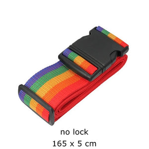 Adjustable Password Lock Luggage Strap Secure Belt N111