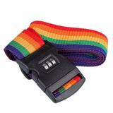 Adjustable Password Lock Luggage Strap Secure Belt N111
