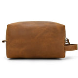 Leather Toiletry Bag for Men and Women