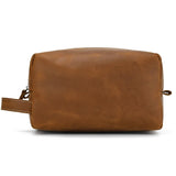Leather Toiletry Bag for Men and Women