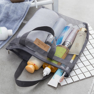 Large Capacity Travel Makeup Bag with Dry Wet Separation