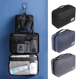 Travel Makeup Train Case Cosmetic Organizer Portable Storage Bag