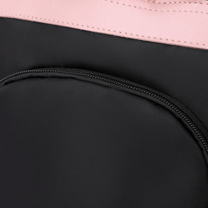 Travel Shoulder Bag Women Contrast Knapsack Anti-Theft Messenger Bags