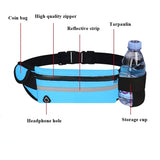 Multifunctional Beach Pouch USB Waist Pack Waterproof Phone Belt Bag
