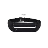 Sports Women's Waist Bag Mini Fanny Pack USB Pocket Waterproof Phone Belt Bags