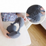 Travel Neck Pillow & Eye Mask Set U-Shaped Shade Goggles Unisex