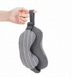 Travel Neck Pillow & Eye Mask Set U-Shaped Shade Goggles Unisex