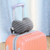 Travel Neck Pillow & Eye Mask Set U-Shaped Shade Goggles Unisex