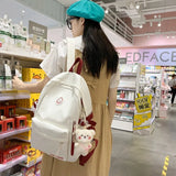 Teenagers Waterproof Schoolbags for Girls Large Capacity Backpack
