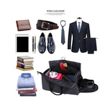 Travel Organizer Bags, Zipper Storage Bag with Top Hand Grip