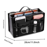 Travel Organizer Insert Bag Canvas Large Liner Lady Cosmetic Bags