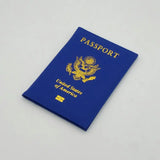 Pink Passport Holder PU Leather Personalised with American Covers for Passport