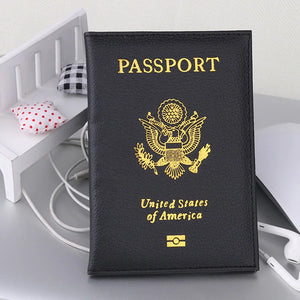 Personalised Pink Passport Cover PU Leather Holder