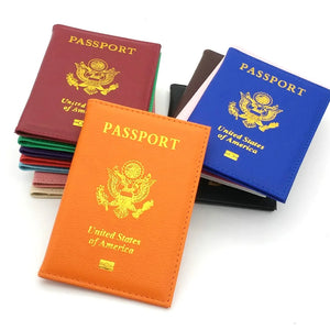 Personalised Women Passport Holder - American Covers for Passport