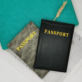Pu Leather Pink Passport Cover Lovely Girl Passport Case