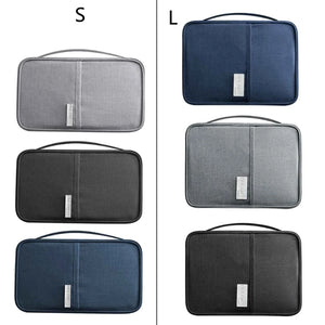 Travel Passport Holder Wallet Family Document Organizer