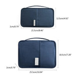 Travel Passport Holder Wallet Family Document Organizer