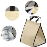 Travel Patchwork PVC Lunch Box Insulation Cooler Bag