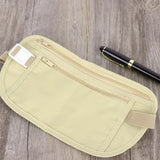 Travel Pouch Hidden Wallet Passport Money Belt Bag Secret Security